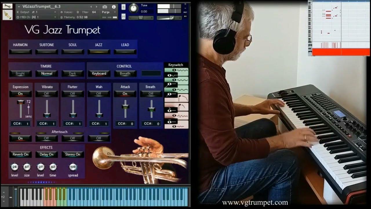 Trumpet sound library for sampler platform Kontakt. Brass vst plugin. YouTube