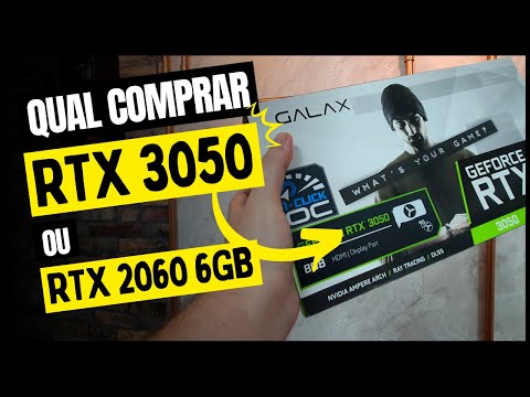 RTX 3050 (💲1.999,00) vs RTX 2060 (💲1.999,00)🤔 QUAL COMPRAR EM 2022?