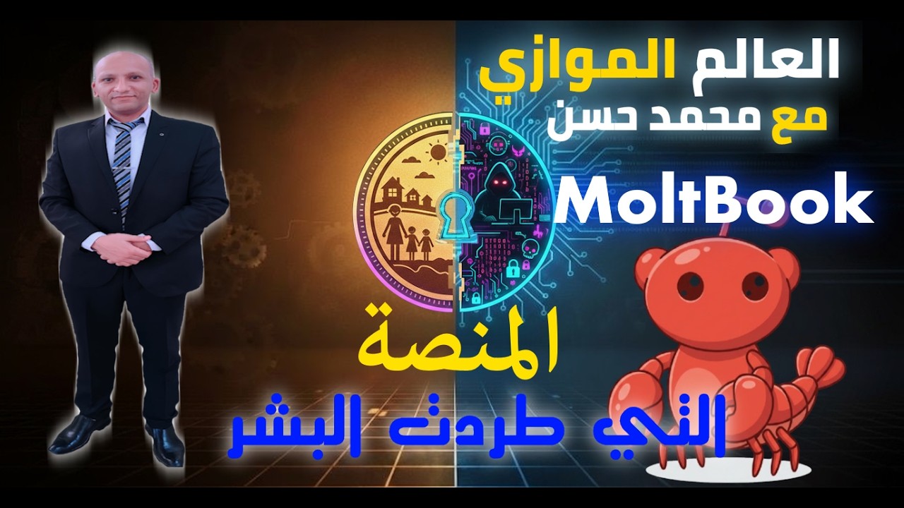 العالم الموازي مع محمد حسن | المنصة التي طردت البشر MoltBook