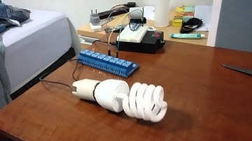 Blinking light bulb w/ RaspberryPi and relay board