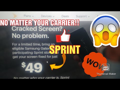 Sprint will fix your broken Samsung Galaxy screen for $49 WOW!  Details INSIDE  LIMITED TIME!!