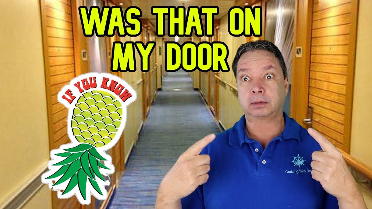 CARNIVAL BEGINS REMOVING DOOR DECORATION