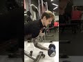 Подъем гантели с упором о скамью.Изолированное упражнение на бицепс. #fitness #sports