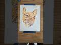 French Bulldog Art! ❤️ #frenchbulldoglove #dogartwork #dogart #dogdrawing #dogportrait