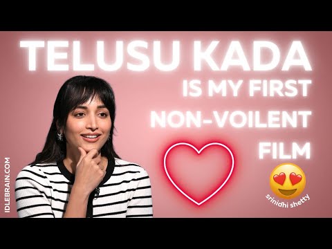 Srinidhi Shetty Interview | From KGF to Telusu Kada | Idlebrain Jeevi - IDLEBRAINLIVE