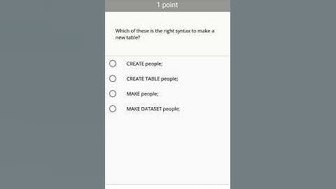 Coursera: Using Databases with Python. Chapter 15 (Part 1) Quiz Answers