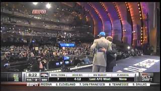 Cam Newton gets Drafted #1 to the Carolina Panthers