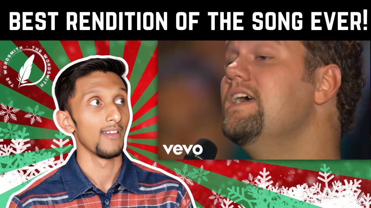 ONE OF THE BEST VOICES EVER? | O Holy Night - David Phelps (Reaction & Vocal Analysis)