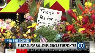 Funeral for fallen Plainville firefighter held on Saturday