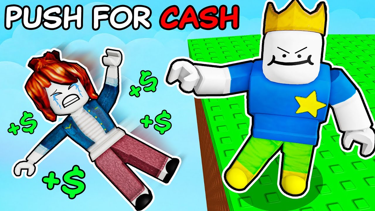 Roblox PUSH STUFF to get RICH!
