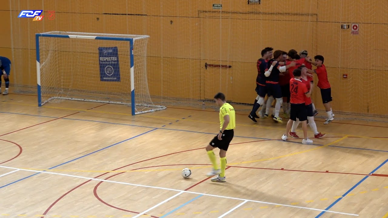 Futsal Mataró CE 'B'   Gimnàstic Tarragona  Play off ascens a Divisió d'Honor Juvenil FS