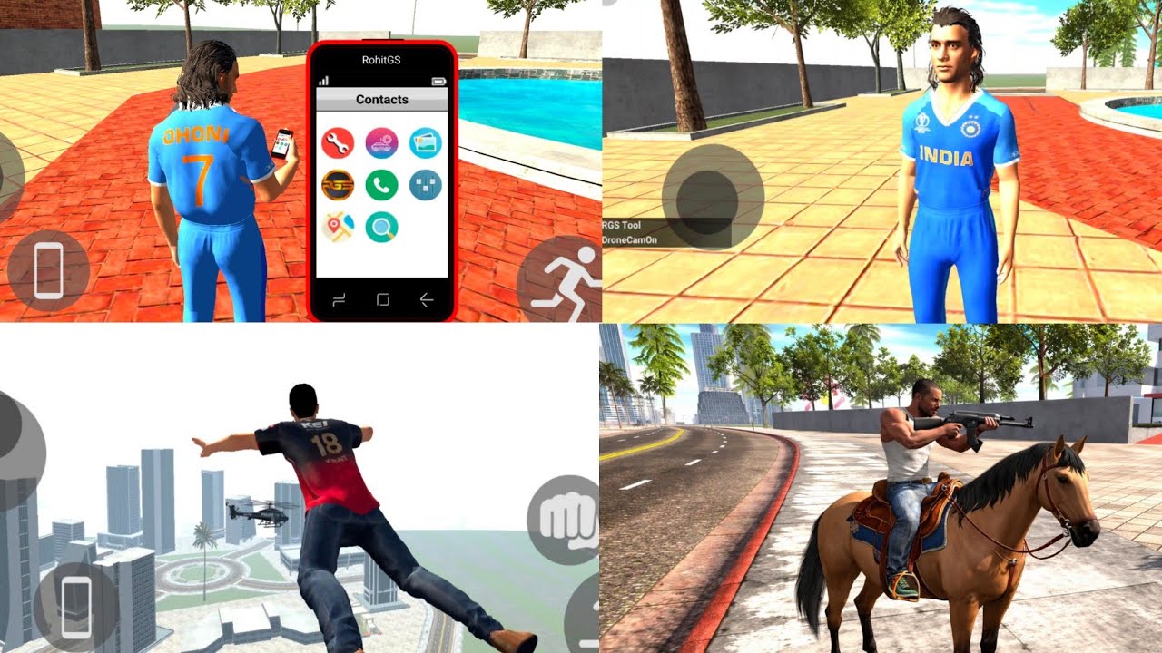 How to fly in indian bike driving 3d 😦| ms Dhoni character | new hidden features and top new myths
