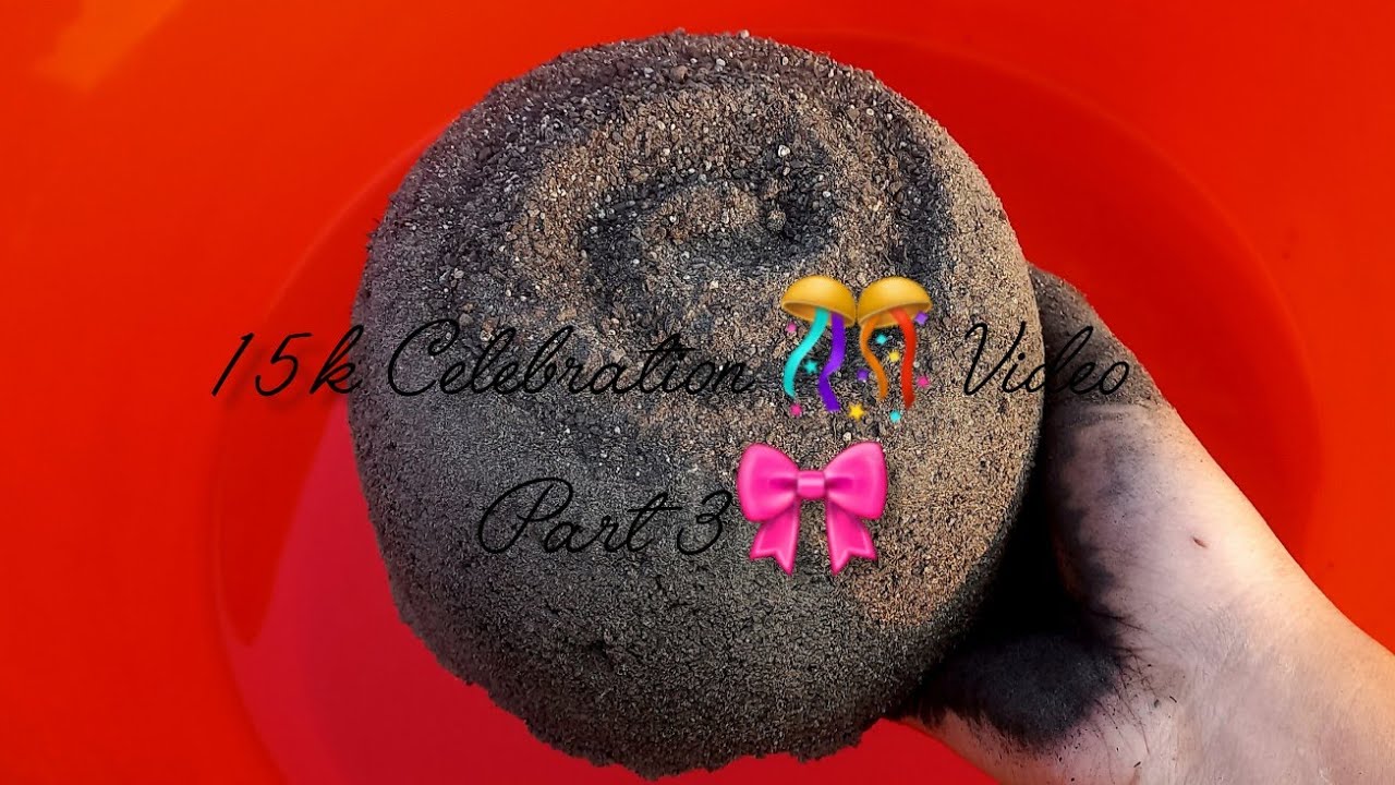 15k Celebration🎊 Video || Part 3 || New Pure charcoal⚫️ bowls crumbling in Water || Dusty and fluffy
