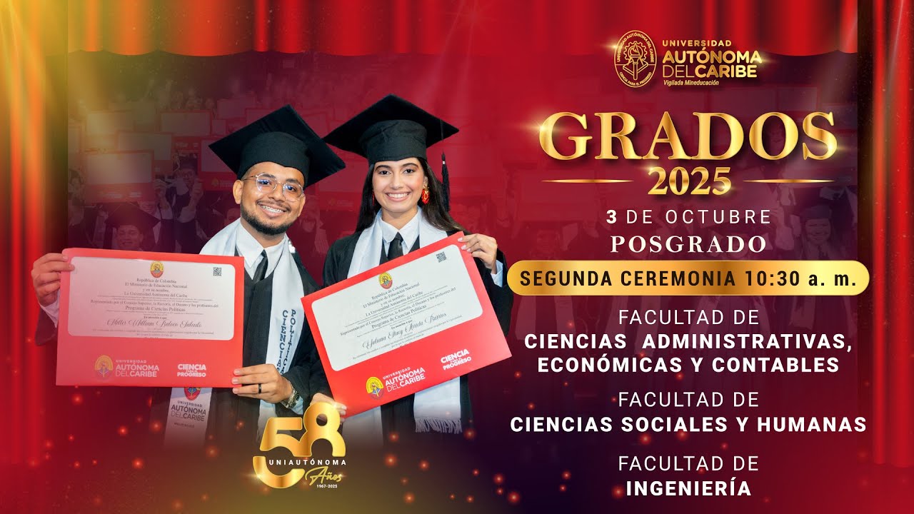 CEREMONIA DE GRADOS II -  OCTUBRE 3 DEL 2025