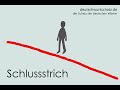 Schlussstrich - Deutsch lernen - Wortschatz 0078