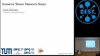Conference Talk: Frank Pollmann "Isometric Tensor Network States"