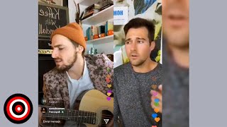 Kendall Schmidt And James Maslow - No Idea (Big Time Rush Mini-Clip 2020 Live Instagram) | AlexisABC