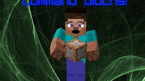 Minecraft - How to Use Command Blocks!