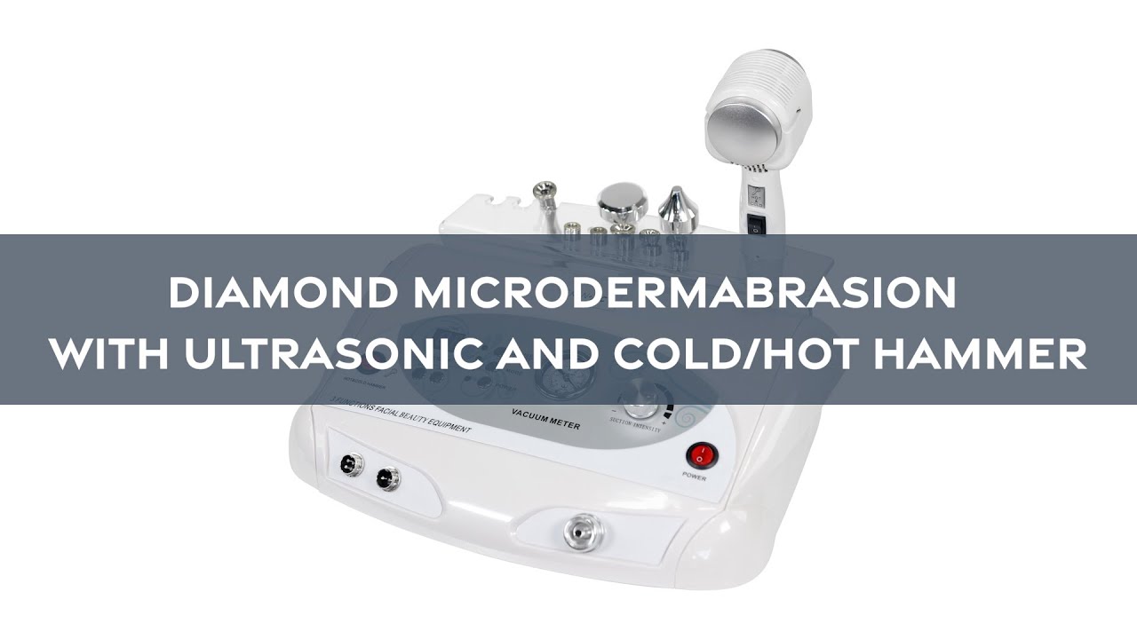 Diamond Microdermabrasion With Ultrasonic And Cold/Hot Hammer