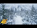 11 HOURS Enchanting Winter Landscapes - 4K Wintertime Cinematic Film + Relaxing Music - Part #1