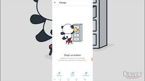 ¿Cómo entregar una tarea en Canvas desde el celular? | Dewey University