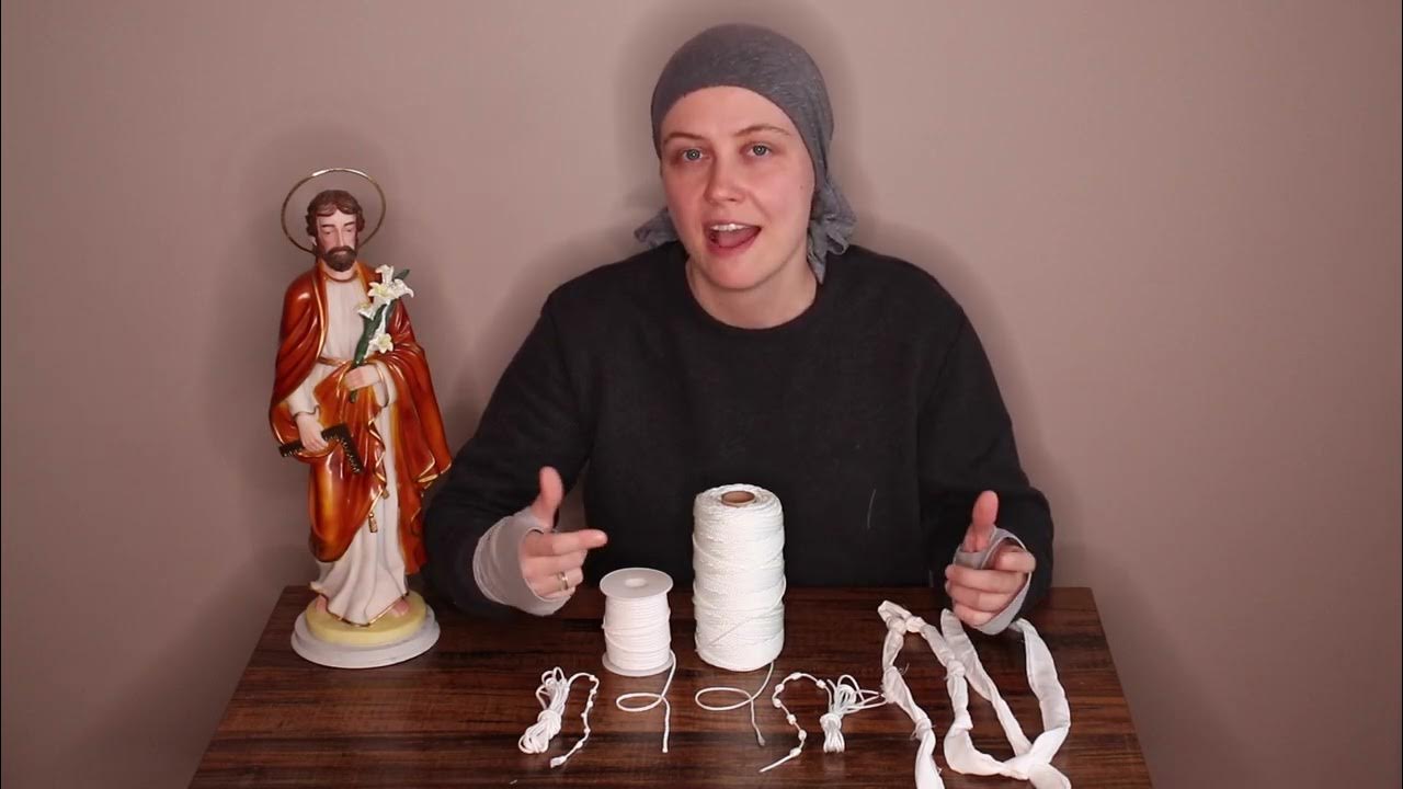 Materials and how to cut your St. Joseph Cord YouTube