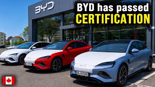 BYD stated: 5 BEST SEDANS according to Europeans! Canadian dealers are waiting for delivery!