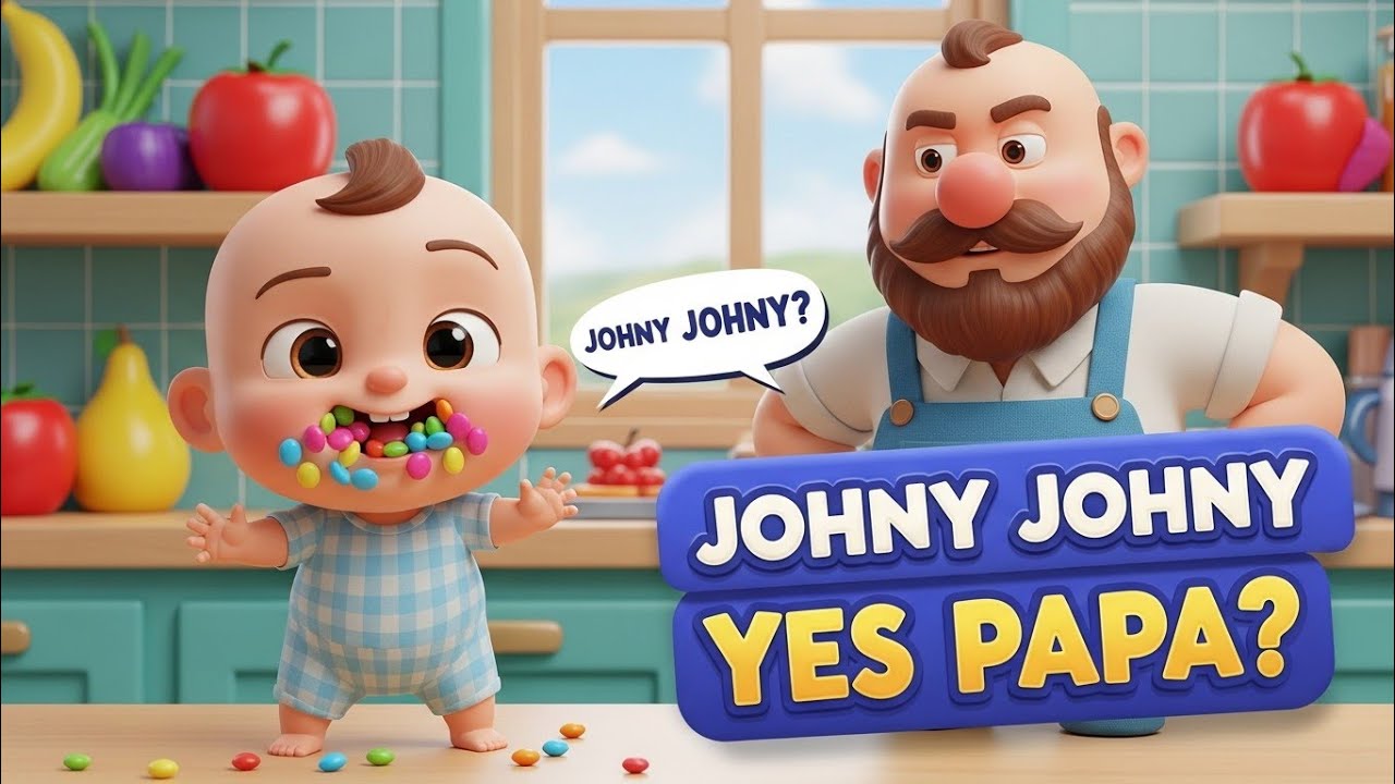 Johny Johny Yes Papa | Nursery Rhymes & Kids Songs | Toddler Songs | Rhymes World Johny Johny Yes Papa | Nursery Rhymes & Kids Songs | Toddler Songs | Rhymes World