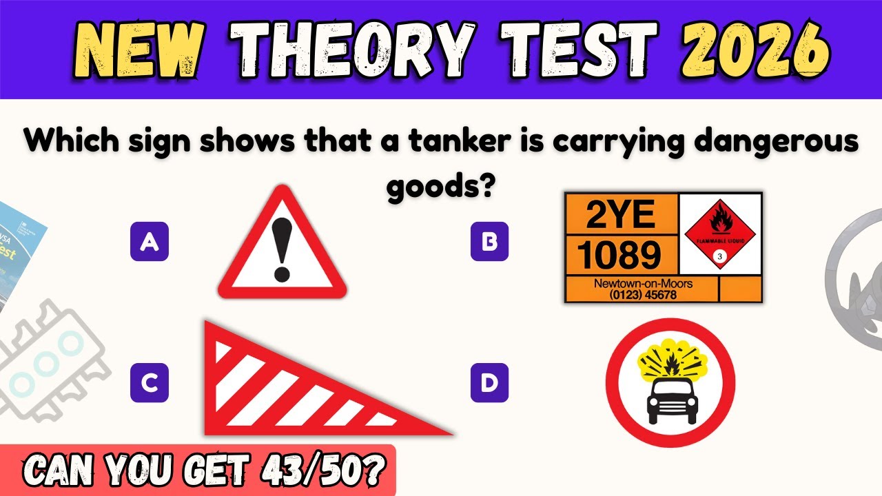 UK Theory Test 2026 | Driving Theory Test Practice (MUST WATCH) | Pass ...