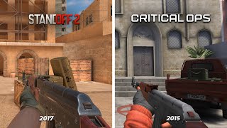 Standoff 2 vs Critical Ops - Details and Physics Comparison