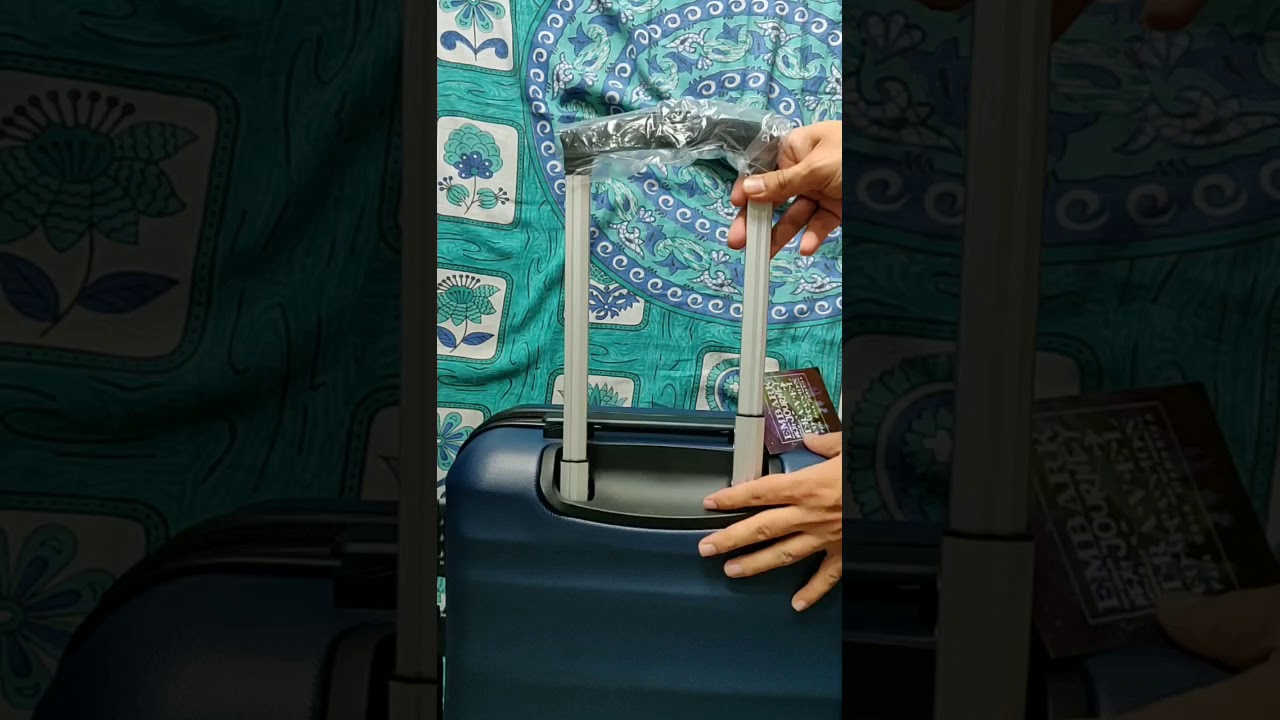 Nasher Miles Rome Expander Trolley Bag Unboxing