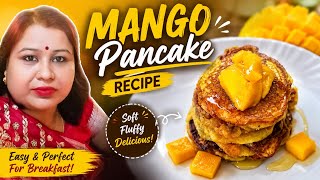 Mango PanCake Recipe|Easy Breakfast Recipe|Mango PanCake|Pancake Recipe|Quick & Simple|@MinuKumari screenshot 3