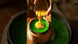 🍰 Mini Vietnamese Steamed Layer Cake ASMR #FoodASMR #VietnameseLayerCake
