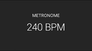 240 BPM - Metronome - @TaalcraftOfficial 