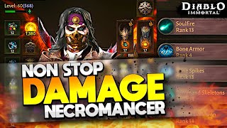 NEW Necro BUILD with NON STOP Damage - Diablo Immortal