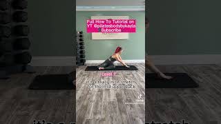 Mermaid is such an amazing stretch to lengthen the sides of the body and reduce back pain. #pilates