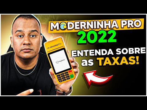 Entenda as TAXAS da MODERNINHA PRO do PagSeguro [ATUALIZADO 2022]