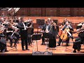 Bach Double Concerto 2nd mvt. with Guy Braunstein and Anna Gebert