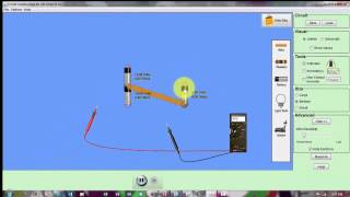 Part 2:  Phet Simulation to Measure Voltage with a Voltmeter (or Digital Multimeter)