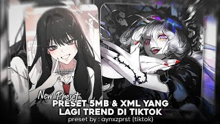 PRESET 5MB & XML ✨ | DJ SERONG KANAN SERONG KIRI YANG LAGI VIRAL DI TIKTOK ⚡| PRESET BY : AYNXPRST