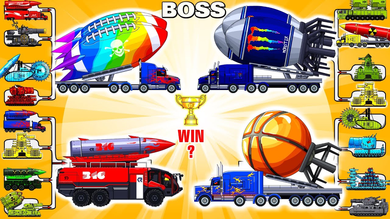 ALL SERIES: The BEST Cartoon Tank Battles Ever Shown