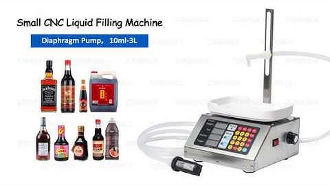 How to use the 10-3000ml Small Automatic CNC Liquid Filling Machine