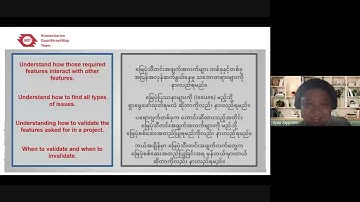 Training for Myanmar Earthquake Response Part 1 - Validation with JOSM: Introduction