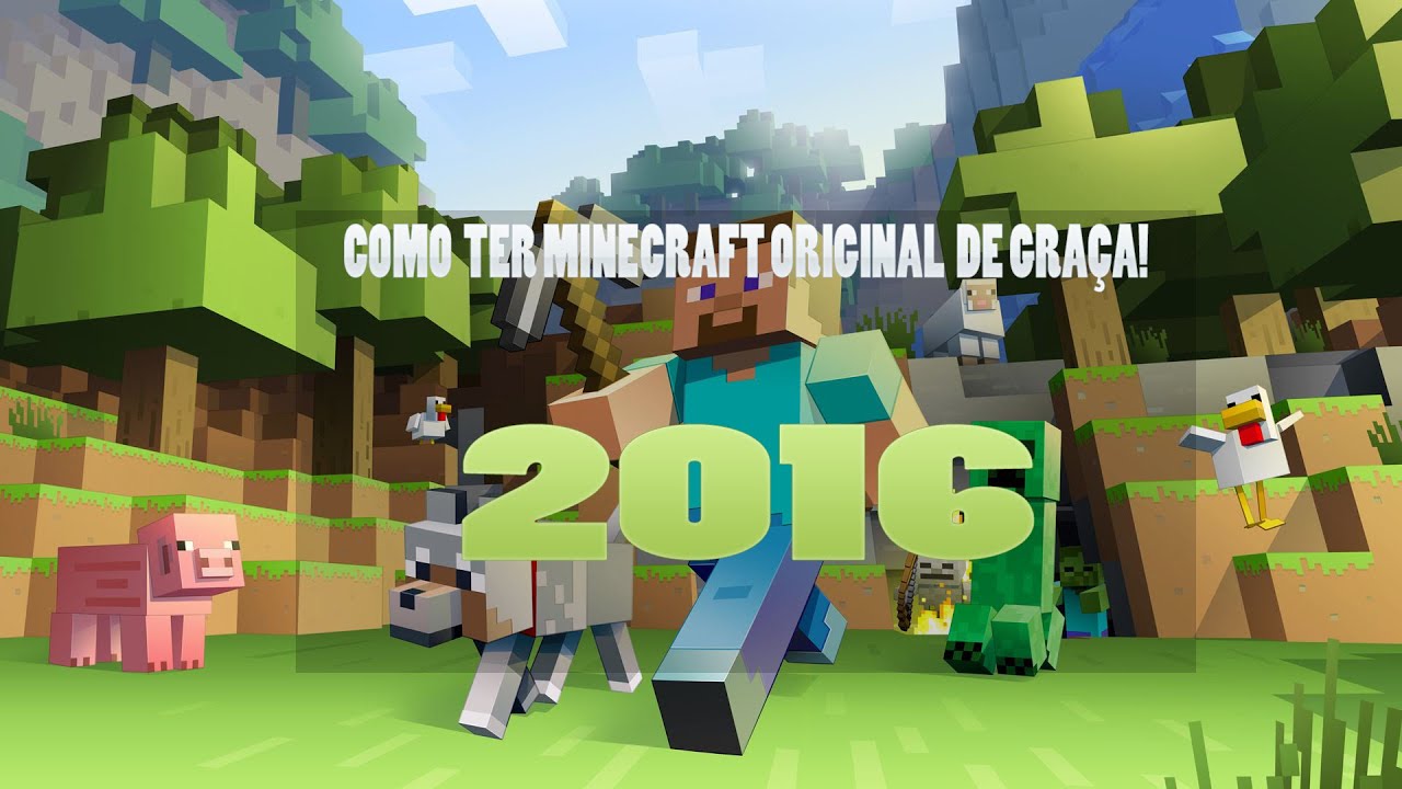 Minecraft Como Baixar Minecraft Original De Gra a 2016 YouTube