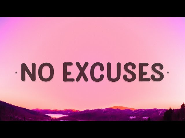 Virginia To Vegas - no excuses (Lyrics) class=