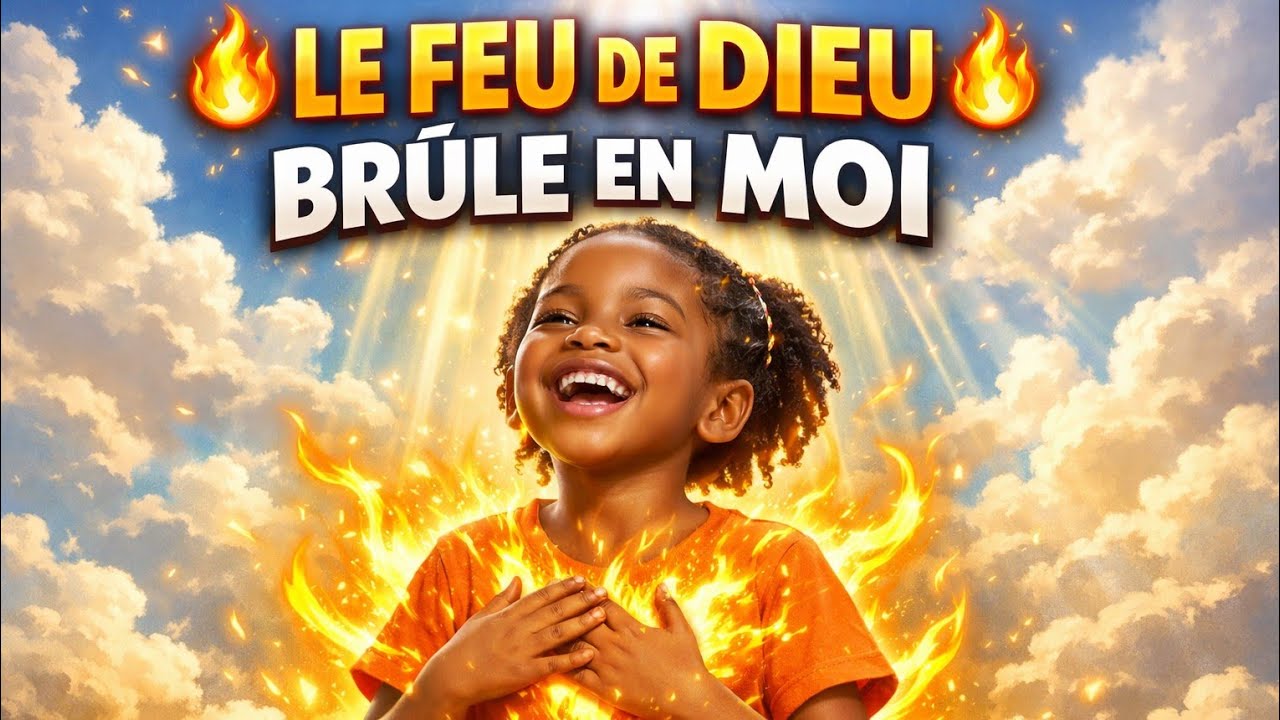 🔥 Le Feu de DIEU brûle en moi ! | Chanson chrétienne joyeuse (Louange & Danse)