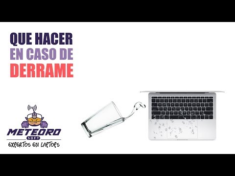 Video: ¿Qué haces si derramas agua en tu Macbook?