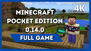 MINECRAFT POCKET EDITION 0.14.0 | Full Game Walkthrough | 4K 60FPS | No Commentary screenshot 5