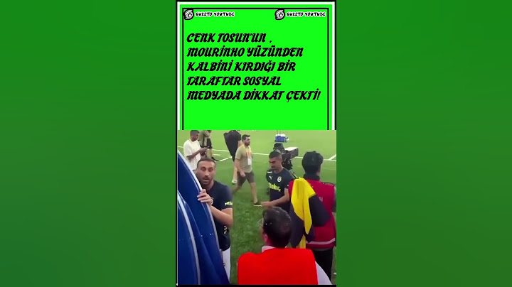 Cenk Tosun, Mourinho'nun Kuralları Yüzünden Fenerbahçe Taraftarını Üzdü! 😢