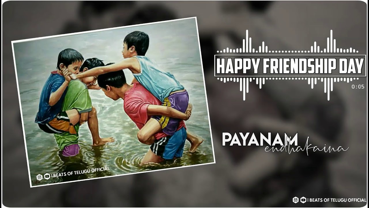 New Friendship Day Special Lyrical Whatsapp Status Song | ft ...